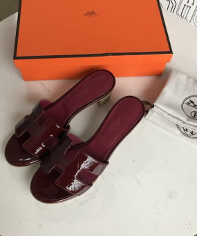 에르메스 올수공 오아시스 슬리퍼 샌들 페이던트 08